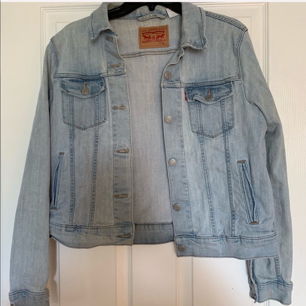 LEVIS JEAN JACKET LIGHT WASH